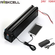 No taxes New Silver Fish 24v 10ah li-ion battery pack 24V 10Ah Electric Bicycle Battery with USB