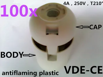 

100pcs E27 LED smooth fire proof lamp holder Plastic socket adapter edison screw Lamp adapter socket bulb base converter socket