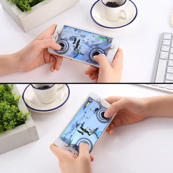 

2Pcs Joystick Joypad Gamepad Touch Screen Controller Game Play For Phone iPads