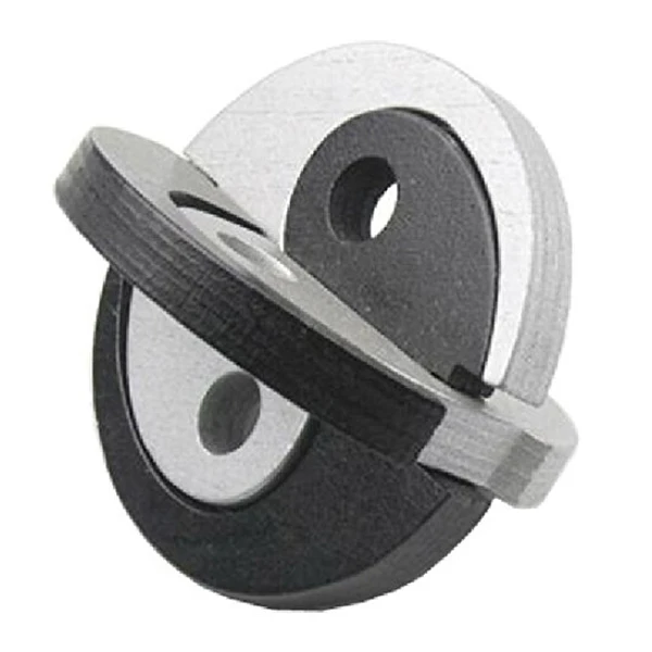 Wooden Gossip Tai Chi Ball Lock Puzzle Burr Puzzles Brain Teaser Removing Assembling Toy