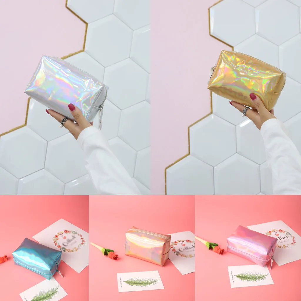 

Fashion Lady Magic Color Waterproof Lipstick Storage Bag Clutch Bag High Quality Casual Handbags Casual Shoulder Bag