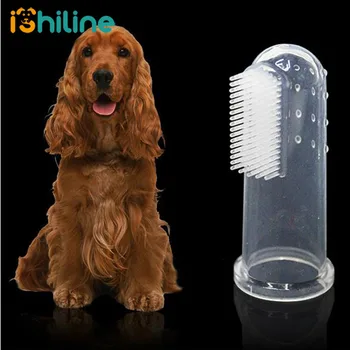 

5PCS Pet Dog Finger Toothbrush Puppy Teeth Care Brush Soft Dog Cat Cleaning Toothbrushes Bad Breath Dog Accessories