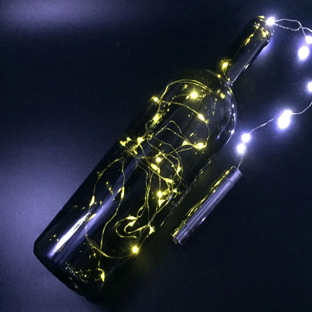 1m 15leds LED Bottle Lights Cork Shape Lights for Wine Bottle Starry String Lights for Party 1m 15leds LED Bottle Lights Cork Shape Lights for Wine Bottle Starry String Lights for Party