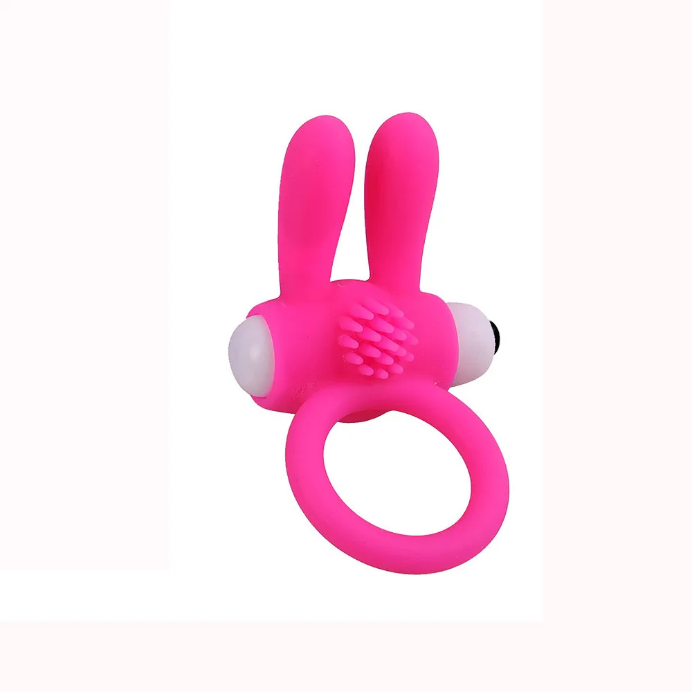 Мини кольцо пениса вибрационный Кролик петух кольцо вибратор секс-игрушки для мужчин a801 16