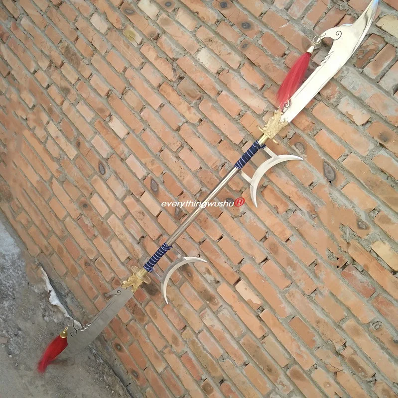 

Exclusive Sales Wushu Traditional Sun&Moon Swords Chinese Long Weapons