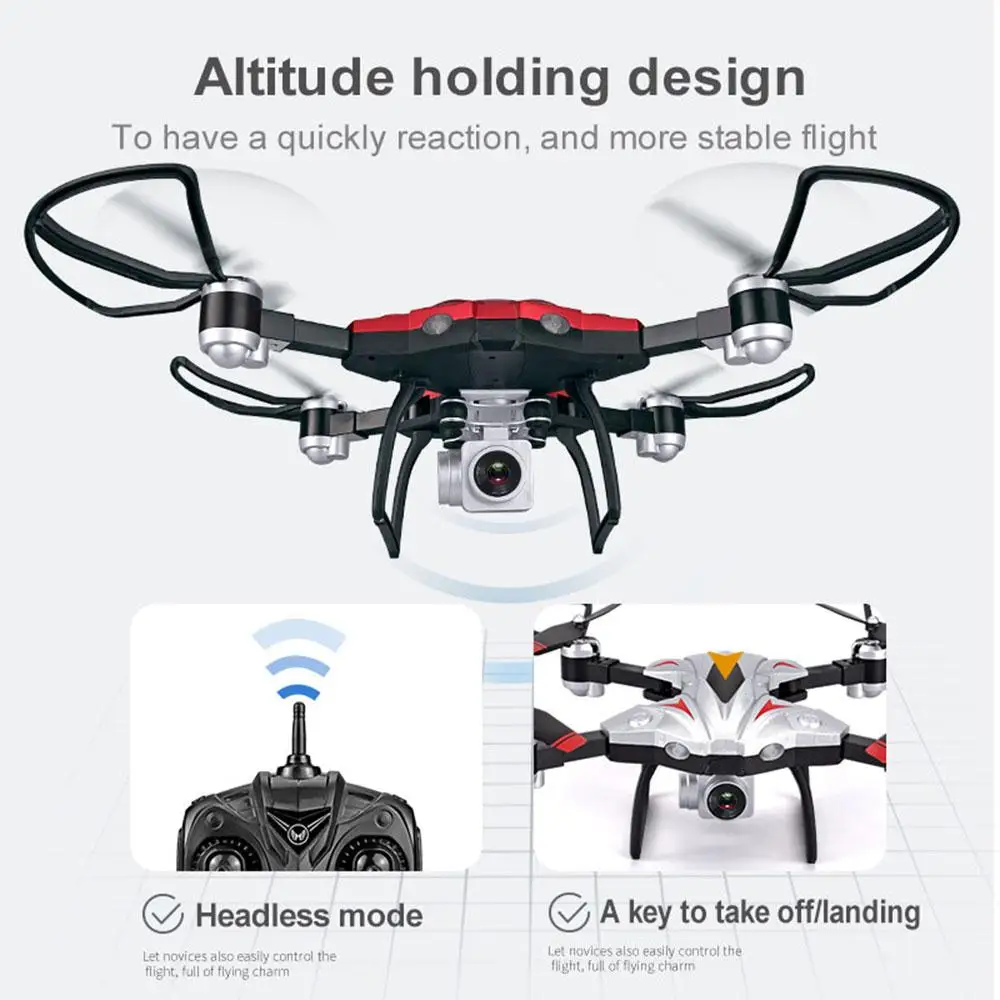 

Live Drone Premium Foldable Aircraft Altitude Hold APP Helicopter
