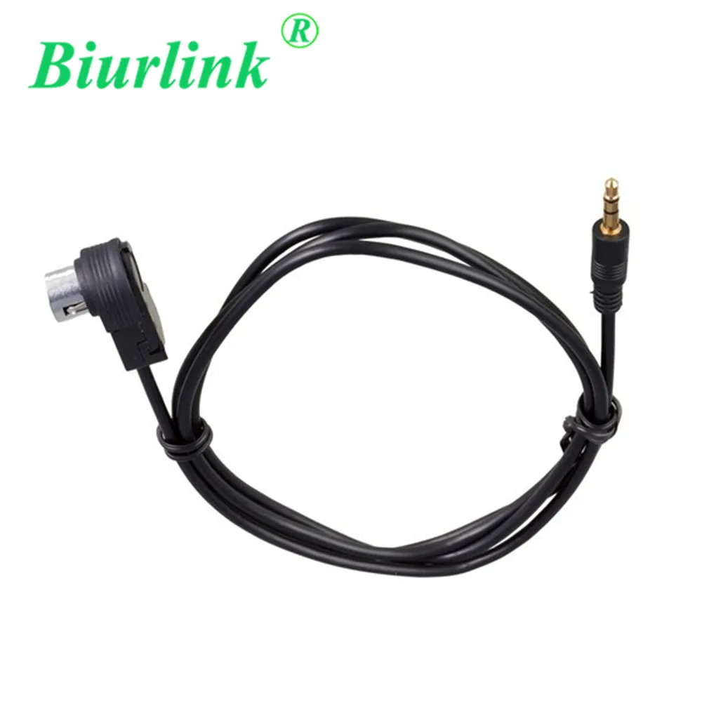 Biurlink 3 5 мм аудио вход Интерфейс музыкальный Aux кабель адаптер для альпийских