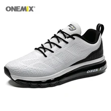 Onemix Air Cushion Running shoes for Men s 97 waterproof leather outdoor running shoe Jogging Sneakers
