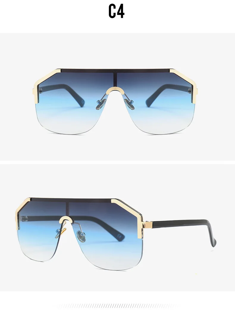 Новые модные женские мужские Соединенные солнечные очки пилота трендовые Красочные Зеркальные/прозрачные линзы брендовые Дизайнерские летние очки FML