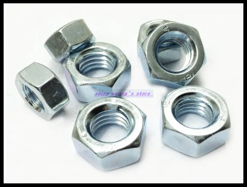M4 M5 M6 M8 M10 M12 M14 M16 M18 M20 M22 M24 HEX FULL NUT ZINC PLATED