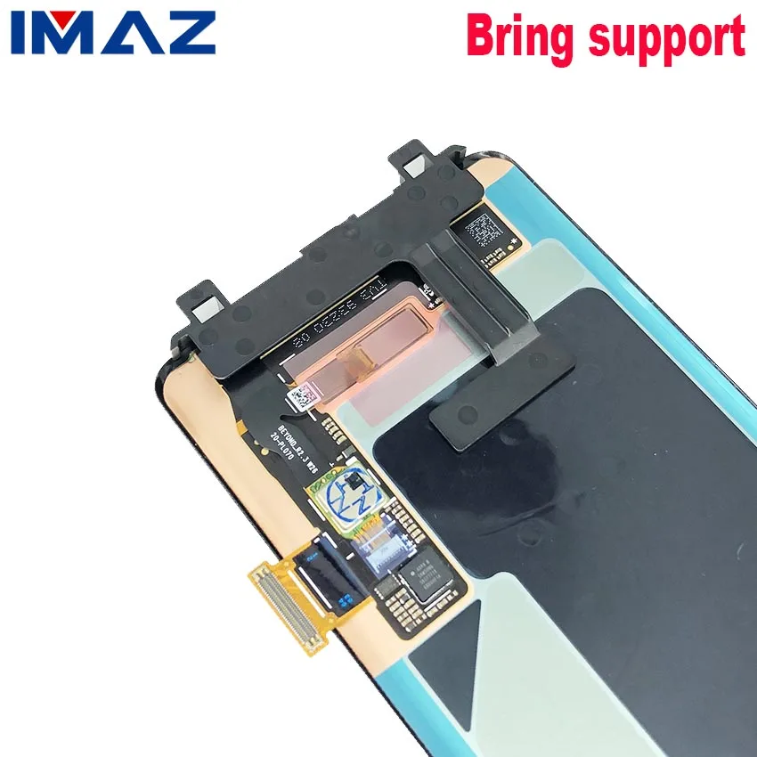 IMAZ AMOLED lcd для samsung S10 Plus G9750 G975F/U/W Galaxy lcd дисплей кодирующий преобразователь сенсорного экрана в сборе для S10+ lcd