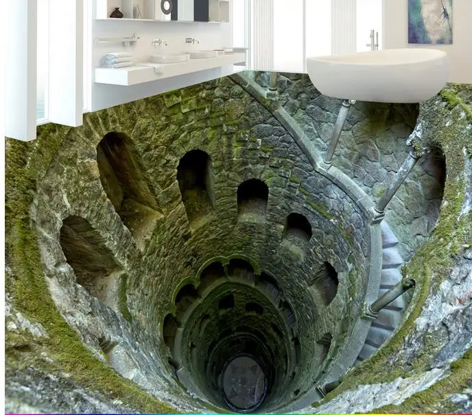 HD 3D Flooring Custom Creative Self adhesive Wallpaper cliff 3D Floor Wall paper Bedroom 3D PVC Flooring Waterproof Wallpaper HD 3D Flooring Custom Creative Self adhesive Wallpaper cliff 3D Floor Wall paper Bedroom 3D PVC Flooring Waterproof Wallpaper