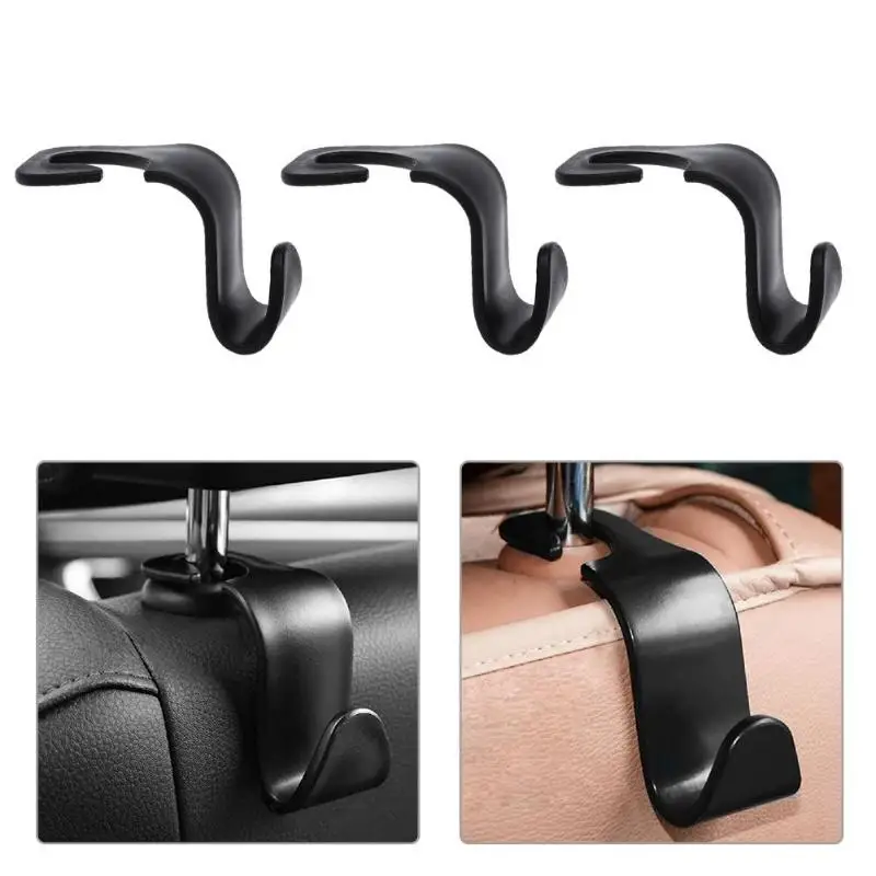 

1PCS Universal Car Seat Back Bag Hanger Car Holder Organizer Automobiles Headrest Mount Wieszak Samochodowy Car Accessories