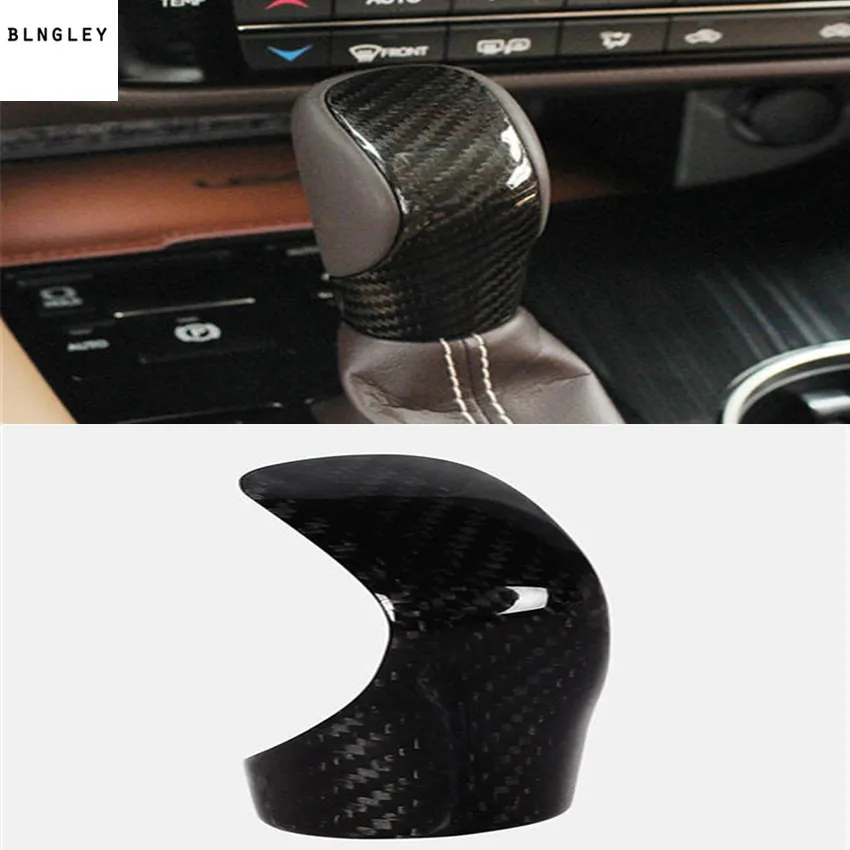

1pc Car sticker ABS Carbon fiber grain Gear lever decoration cover for 2014-2018 Lexus NX200 300 ES200 250 RX300 450hI