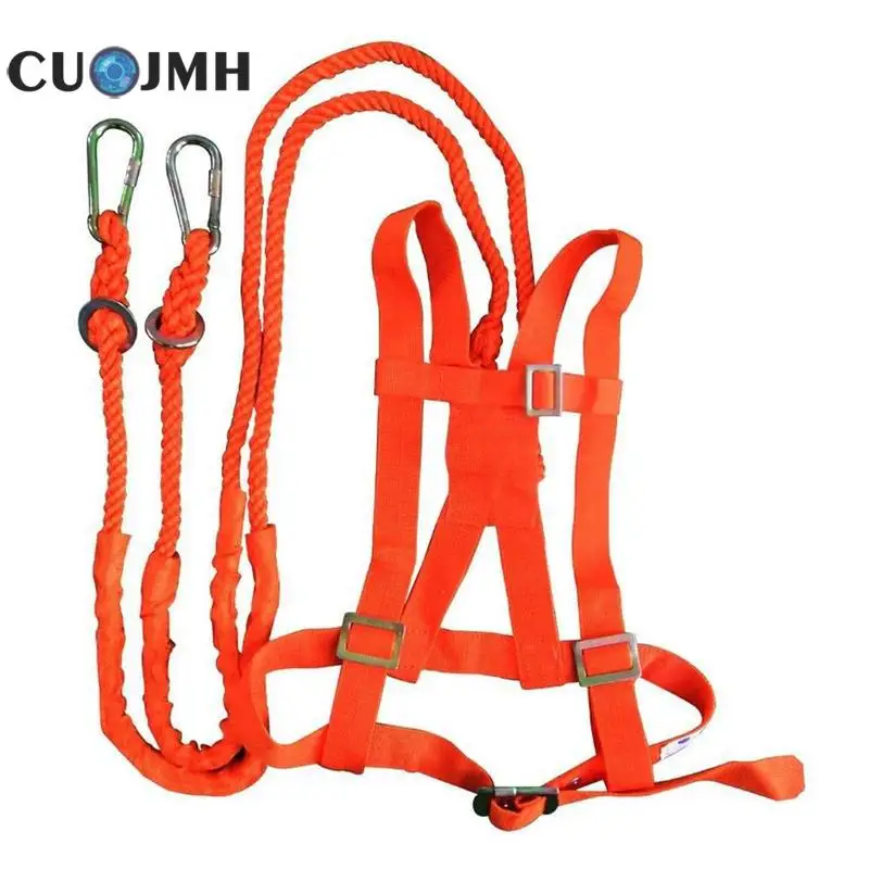

Adult Double Back Seat Belts Orange Aerial Work Exterior Wall Dedicated Safety Accessories Personal Protection Seat Belts
