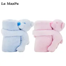 Multifunction Baby Blankets Newborn Swaddling Crochet Photography Coral Polyester Animal For Beds Super Soft Sleeping Blanket aibeile 2018 new high quality flannel baby blanket newborn super soft cartoon blankets 100 110 cm for beds thick warm kid