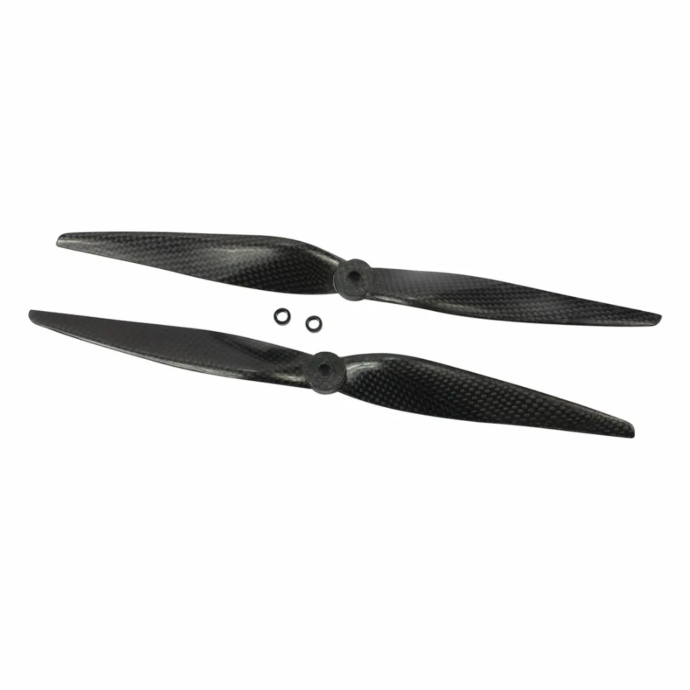 RC Airplane Propeller 4Pairs 11x5 3K Carbon Fiber Propeller CW CCW 1150 CF Props 2-Blades Paddle For RC Plane Quadcopter Hexacopter Multi Rotor