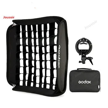 

Godox S-type bracket 80x80cm soft light box honeycomb mesh flash softbox Portable Flexo hood CD50 T03