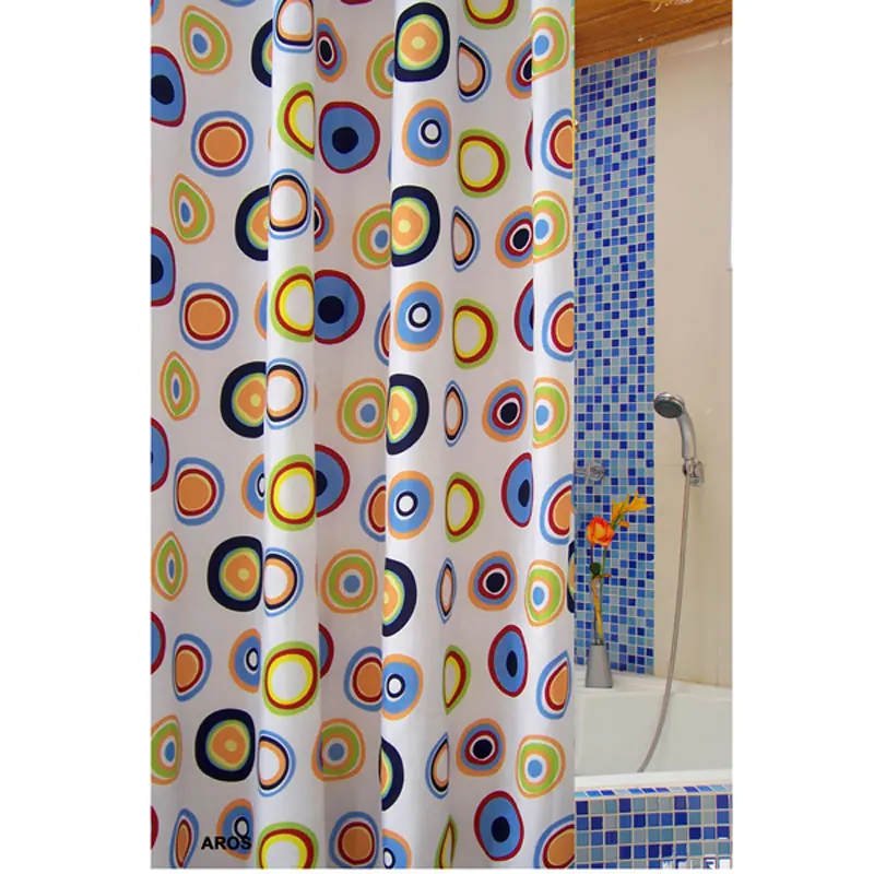 

shower curtain circle image with shower curtain hooks waterproof polyester fabric bathroom shower curtain set bath curtain