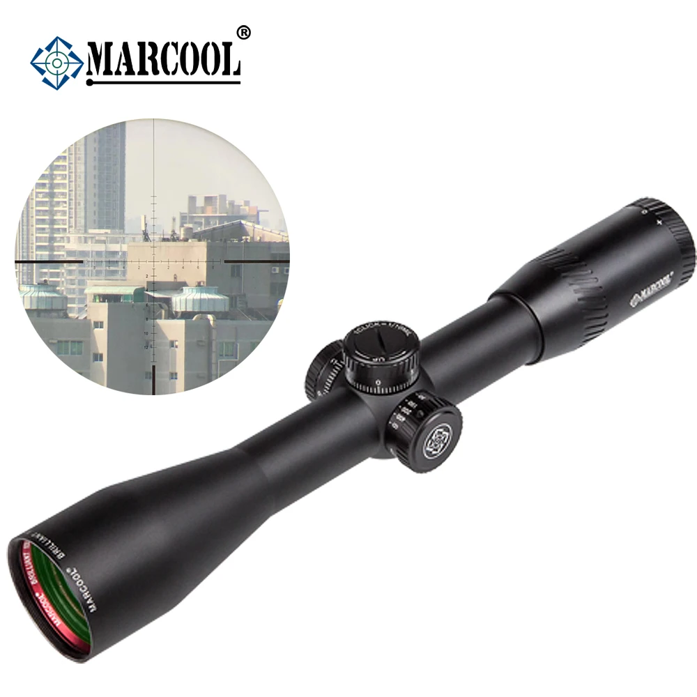 Marcool Riflescope BLT 10X44 SF HD красное кольцо тактическая страйкбольная воздушная винтовка Оптический Коллиматорный прицел для охоты