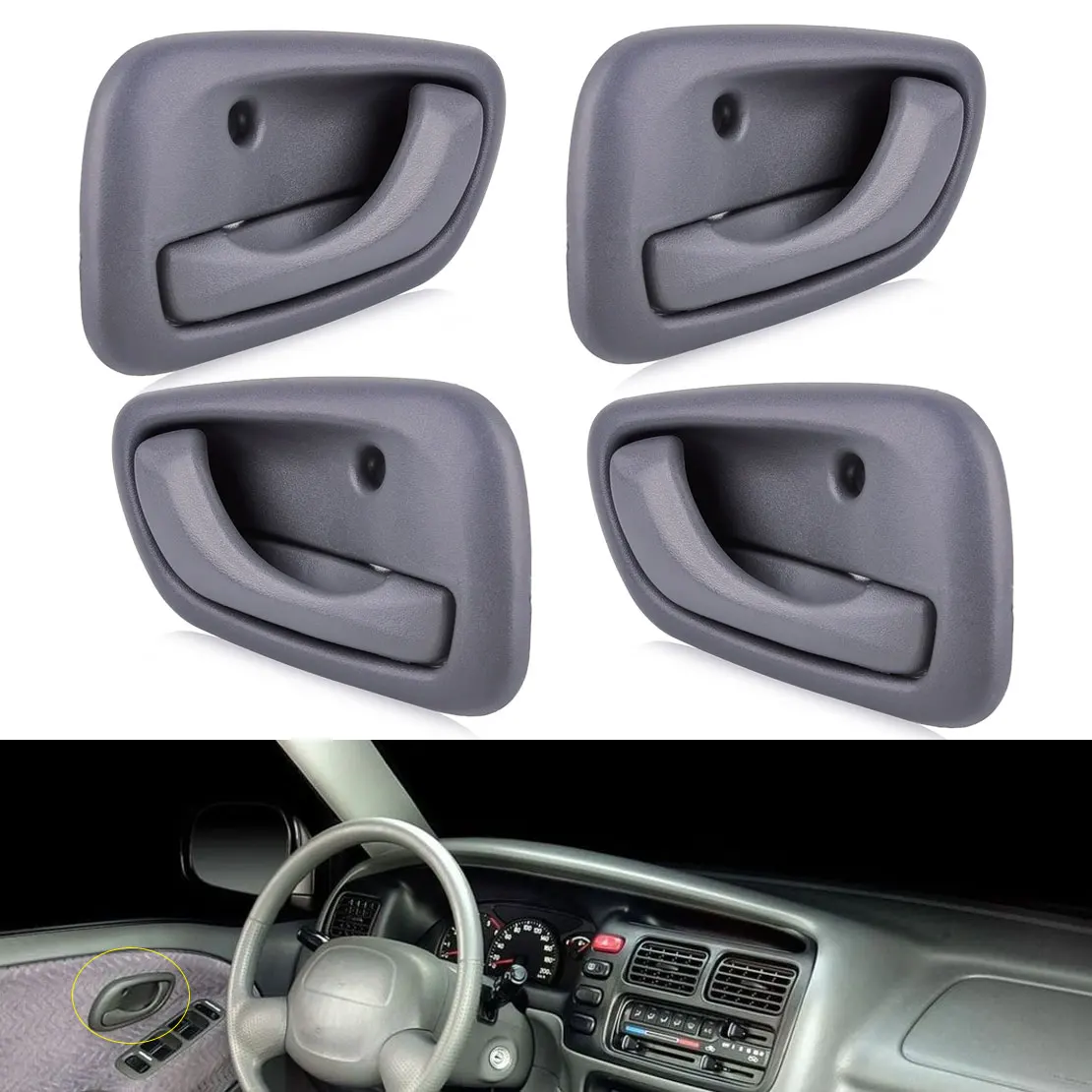 Other Car Truck Exterior Parts New Left Gray Interior Door