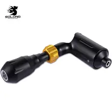 Профессиональная гибридная Татуировка ручка роторная тату машина сильный мотор игольчатые картриджи для затенения подкладки M680