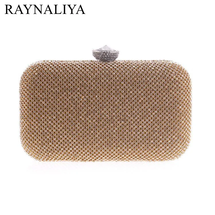 

New Women Ladies Gold Glitter Sequins Handbag Sparkling Party Evening Clutch Bag Wallet Tote Purse XST-A0095