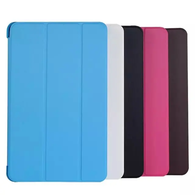 

Slim 3-Folder Folio Stand PU Leather Case Protective Funda Cover For Lenovo Tab S8-50 S8 50 S8-50F S8-50LC 8" Tablet +Film +Pen
