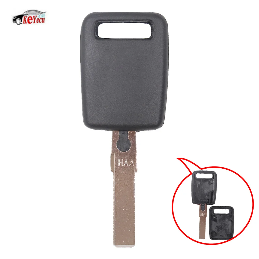 

KEYECU New Replacement Transponder Key Shell Fob for Skoda Felicia Octavia Fabia Superb Uncut Bank Blade