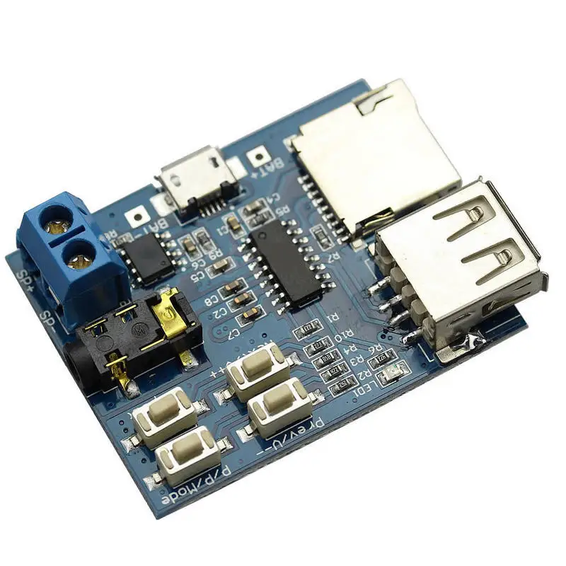 Mayitr 1pc MP3 Decoding Board Audio Player High Quality MP3 Format TF Card U Disk Decoder Built-in Amplifier for DIY Module Mayitr 1pc MP3 Decoding Board Audio Player High Quality MP3 Format TF Card U Disk Decoder Built-in Amplifier for DIY Module