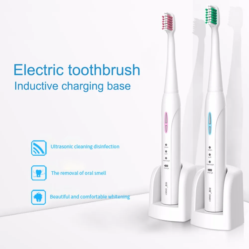 

LANSUNG 901 Electric Toothbrush Ultrasonic Electric Toothbrush Oral Hygiene Sonic Toothbrush Electric Tooth Brush Dental Care