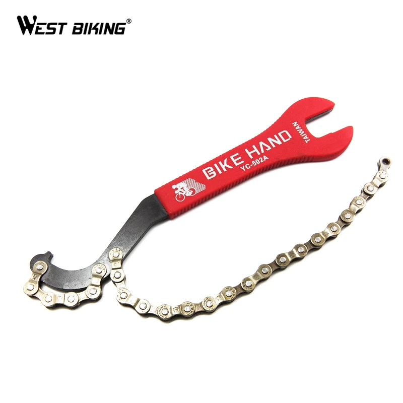 New Bike Chain Whip Free Wheel Cassette Removal Bicycle Chain Repair Tool CA