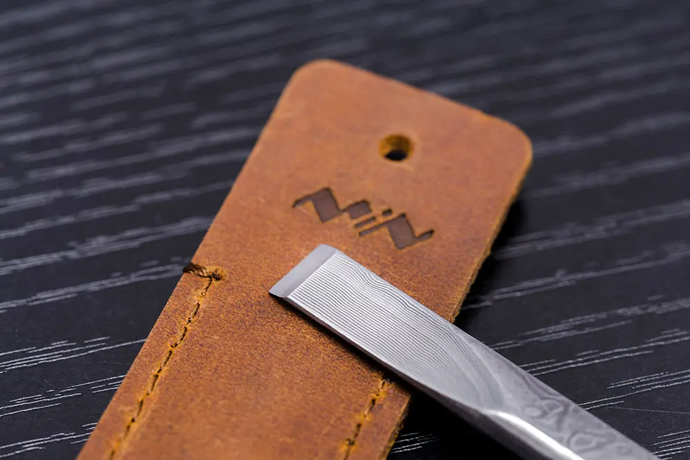 Высокопрочный Дамасская сталь Mscraper Precision Sharp Blade промышленный скребок нож для электрического/DIY рабочего