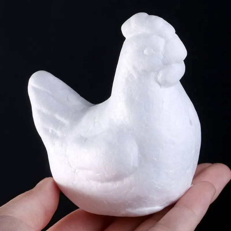 

Polystyrene Styrofoam Foam Chicken Modeling For DIY Easter Christmas Gifts Party Supplies Decoration