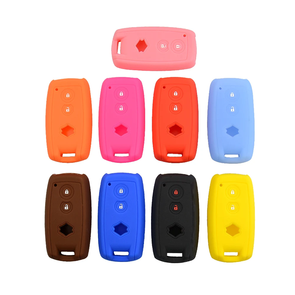 Rubber car key cover case for suzuki (4)