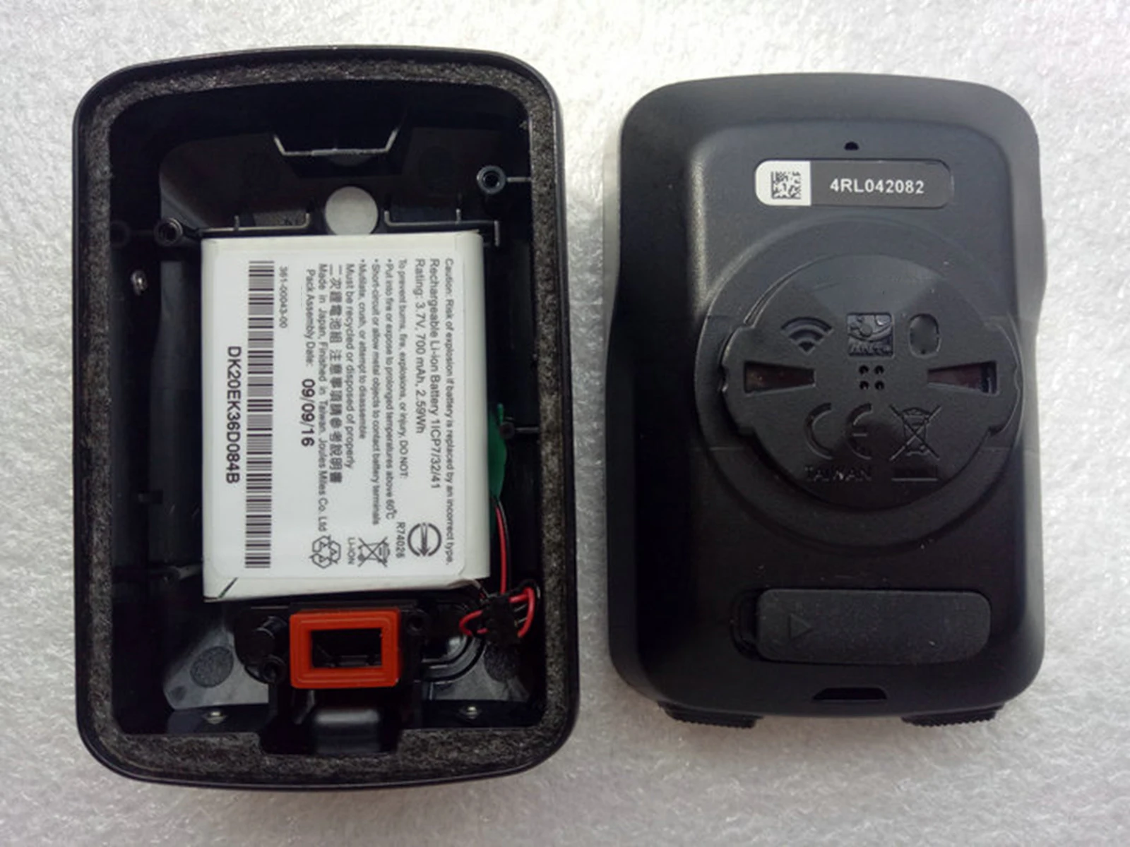 Для Garmin Edge 820 велосипедов компьютер задняя крышка Батарея чехол Замена для