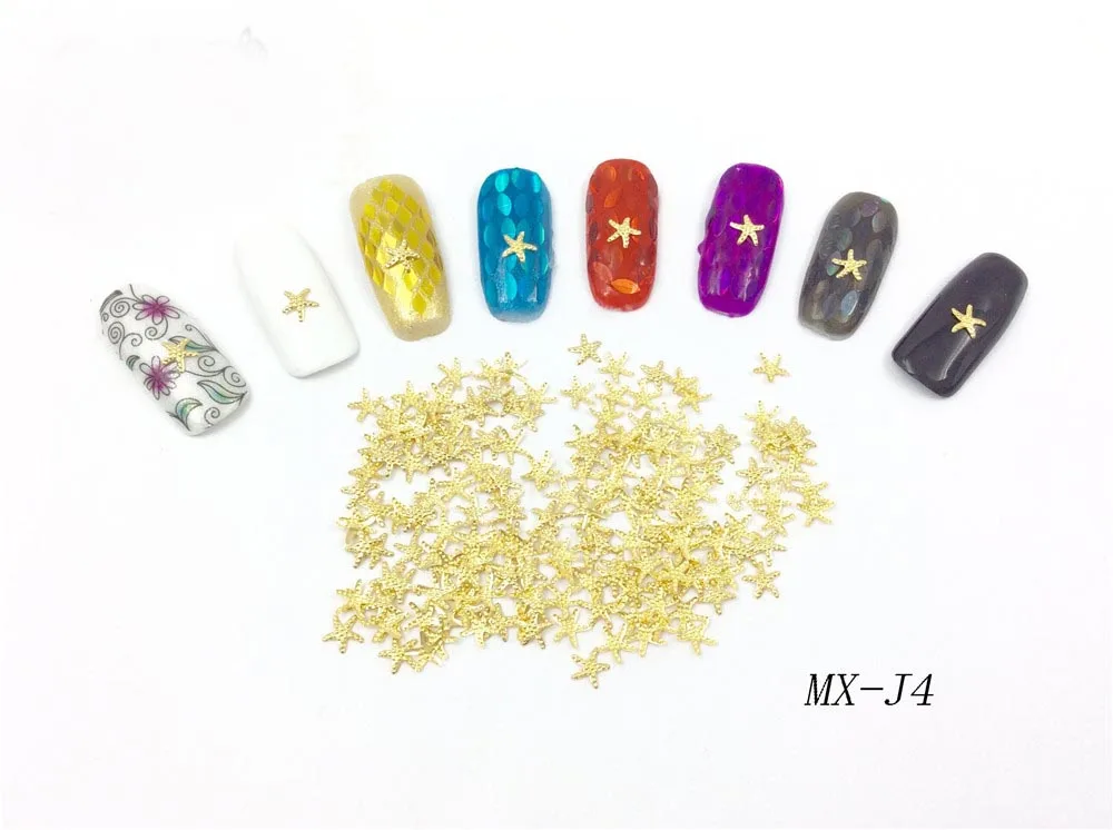 1000 шт луна звезды Nail Art заклепки Multi психического наклейки Советы из серии «сделай сам» маникюрные украшения УФ гель 3D ногтей декорации