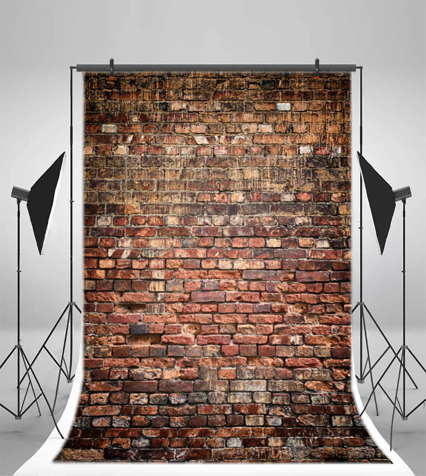 Laeacco Wall Backdrops For Photography Brick Old Wallpaper Party Baby Portrait Photographic Backgrounds Photocall Photo Studio |