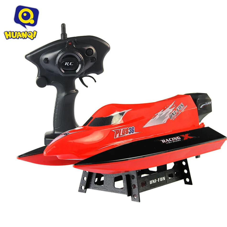

HUANQI 959 High Speed RC Boat 2.4G 4CH Novel Appearance 20KM/H Steering Sensitivity Water Cooling System Toy Christmas Gift