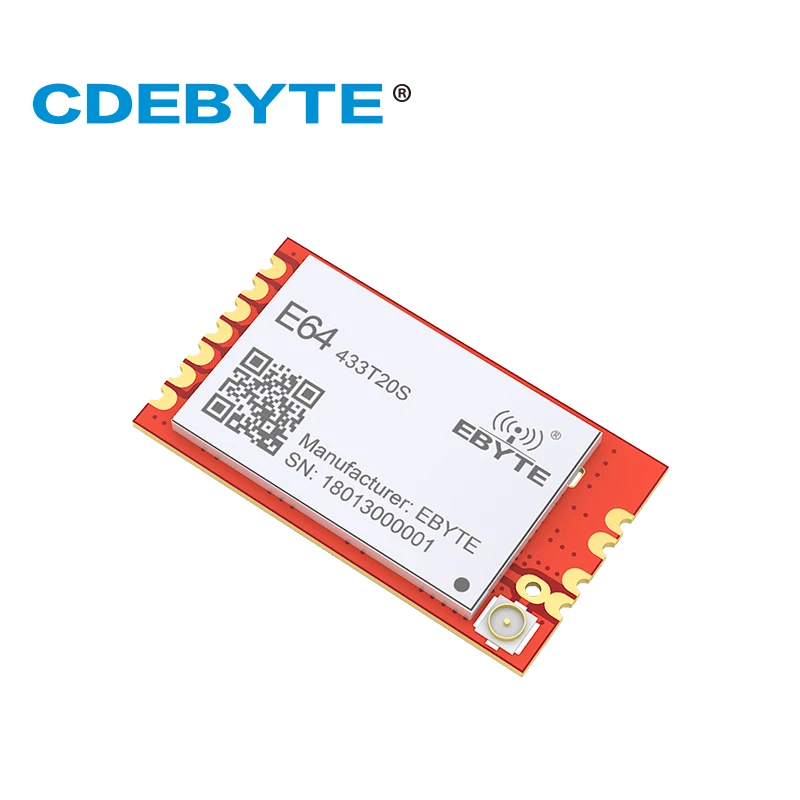 E64 433T20S полный дуплекс частота Hopping 433 МГц 100 мВт IPX Весенняя антенна IoT uhf