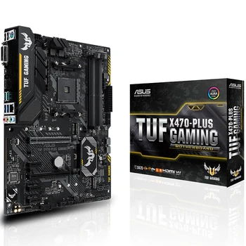 Enlarge Asus new original TUF X470-PLUS GAMING  motherboard +R7 3700X/R7 3800X/R9 3900X CPU motherboard+CPU set