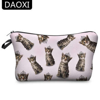 

DAOXI Women Travel Makeup Bag Pouch Cosmetic Purse Cute Beauty Case