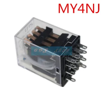 

ZFU 10pcs/lot HH54PL DC12V AC 24V AC110V AC220V electromagnetic relay with LED indicator HH54P MY4 series HH54P-L MY4NJ