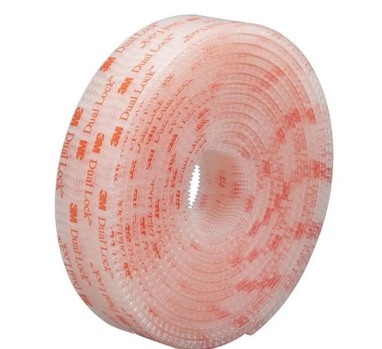 

SJ3560 Dual Lock Self Adhesive Fastener Tape Transparent Magic Tape,Type 250/ ( 25.4mm x 1meter)
