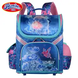 Для девочек школьные рюкзаки детские школьные сумки Ортопедические Рюкзак Кот мини сумка для дисков для девочки; дети ранец, рюкзак Mochila