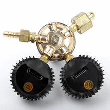 Регулятор бутылки углекислого газа, редуктор давления для сварки, измерительный прибор, редукционный клапан