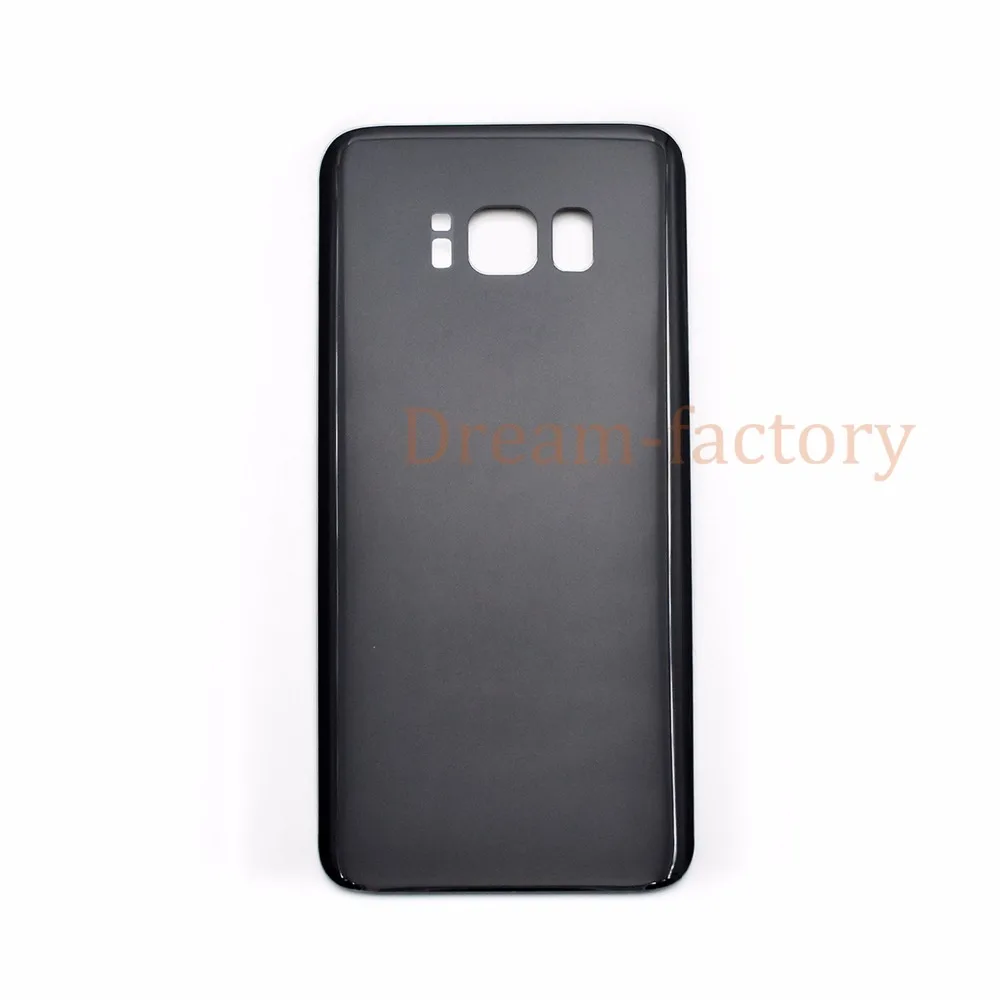 

50pcs DHL For S8 G950 Battery Door Back Housing for Samsung Galaxy S8 Plus G955 Rear Glass Cover with 3M Glue +IMEI High Quality