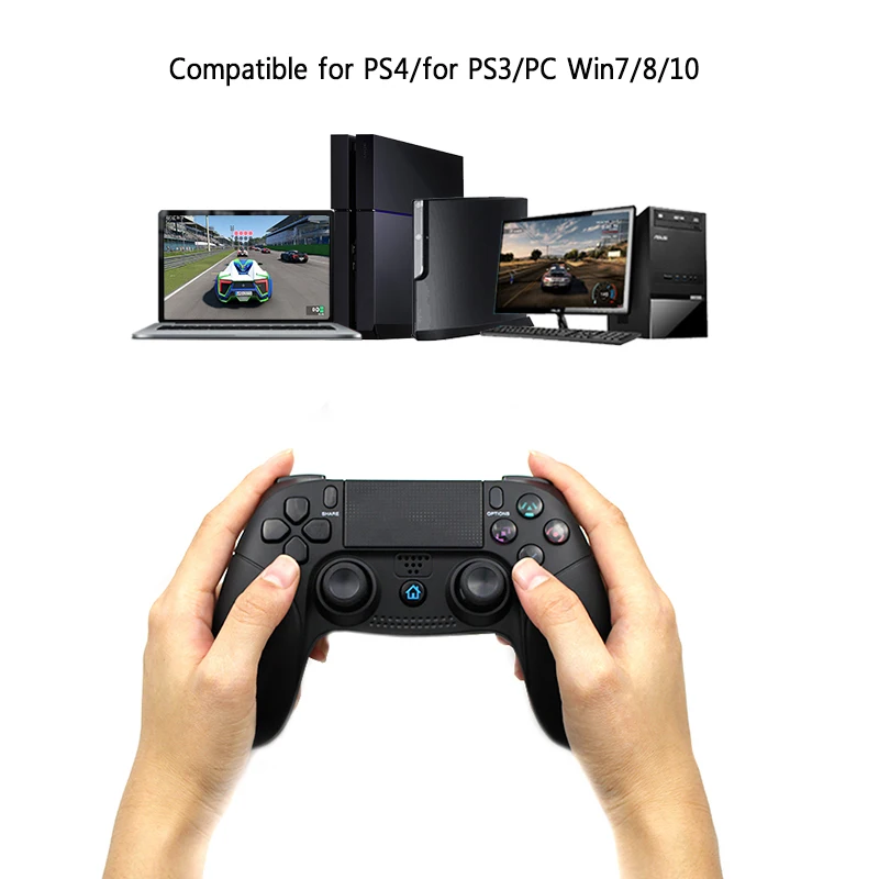 

Bluetooth Wireless Controller For PS4 Gamepad Joystick For Sony PlayStation 4 Controle For PS3 Console For PC Win7/8/10