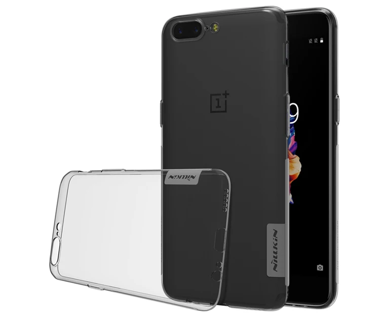 oneplus 5 oneplus5 TPU Case Nillkin Gel Clear Transparent Nature Silicone Cover For 1 plus 5 A5000 one plus 5 (5.5'') cover case (9)