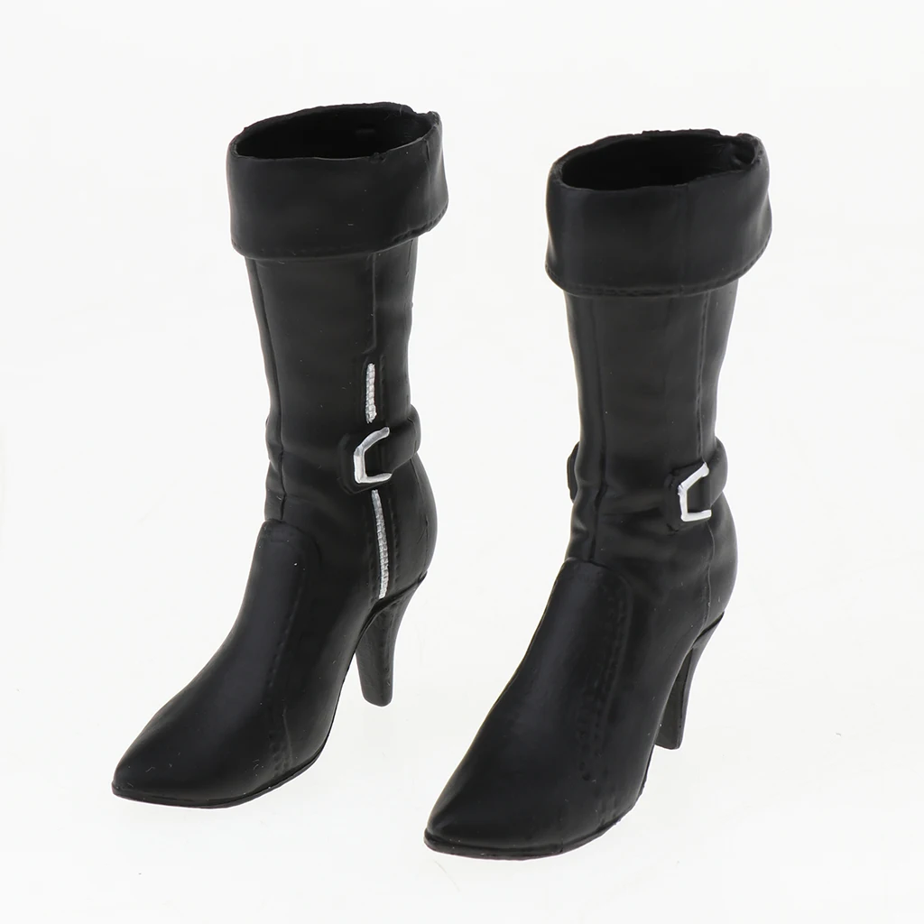 1:6 Scale Fashion High Heel Shoes Boots Model for    Kumik 12